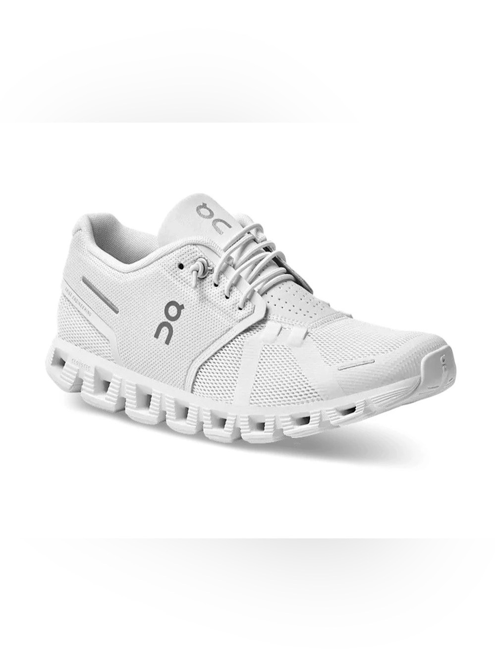 On Cloud 5 Undyed White Athletic Shoes US 7